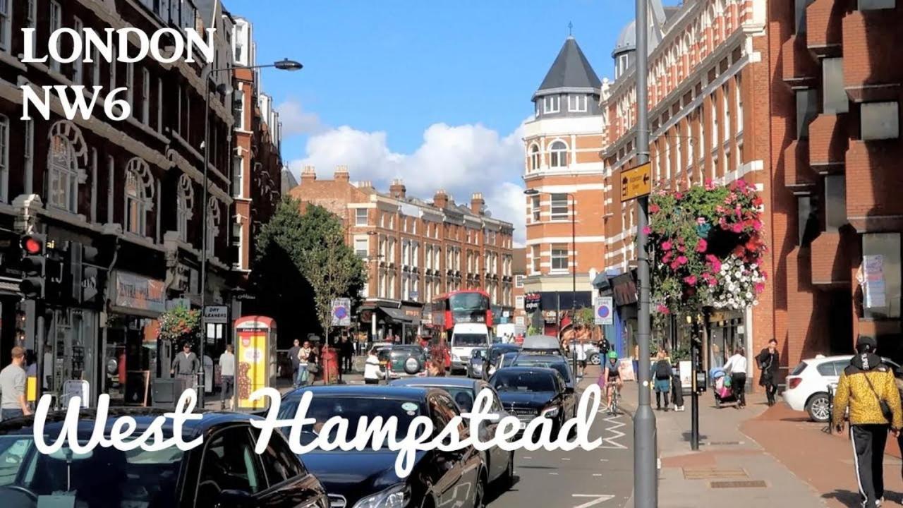 Stunning 3 Bed Duplex Apartment In The Heart Of West Hampstead Лондон Екстериор снимка
